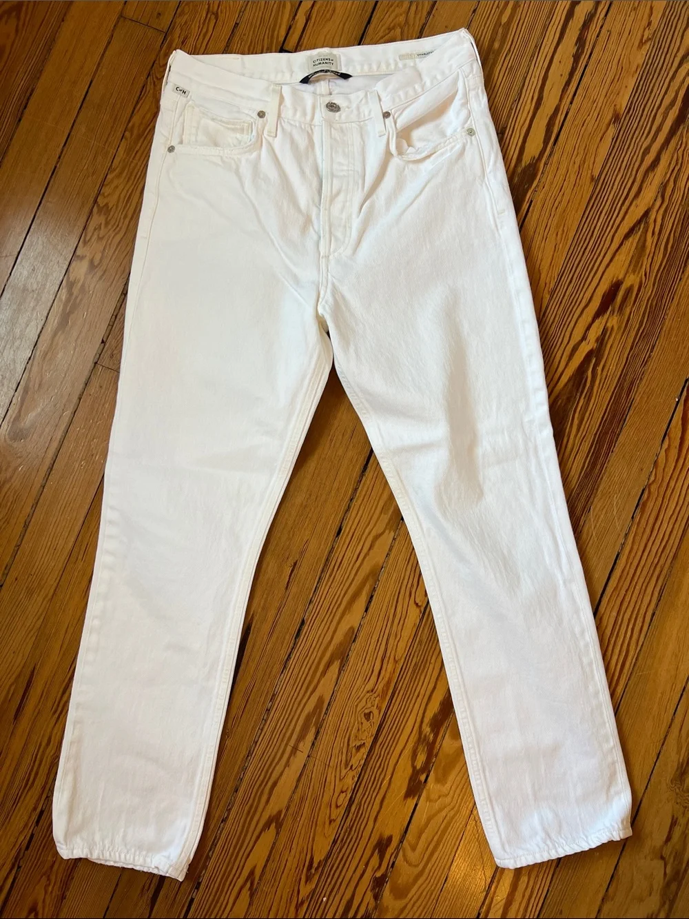Citizens of Humanity Charlotte high rise straight leg jeans